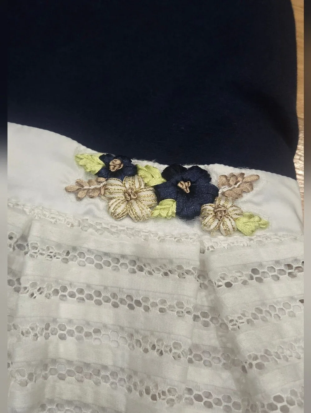 Maggie & Zoe Navy Dress Size 6X